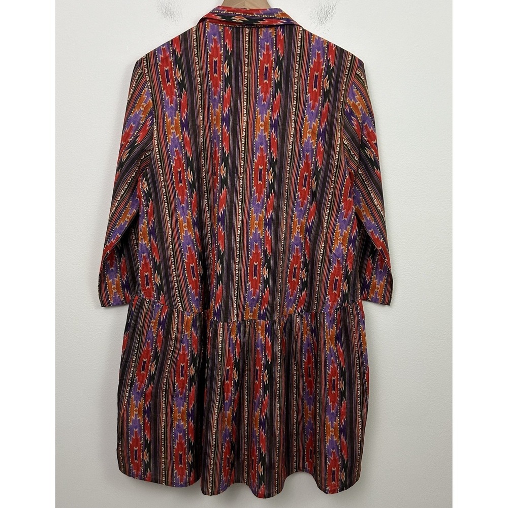 Ro's Garden Dress Mini‎ Multicolor Cotton Size M - Picture 3 of 15